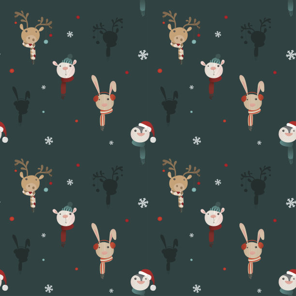 动物季节性模式图片下载