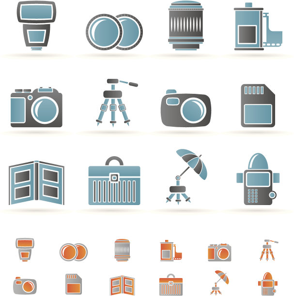 摄影设备图标图片下载