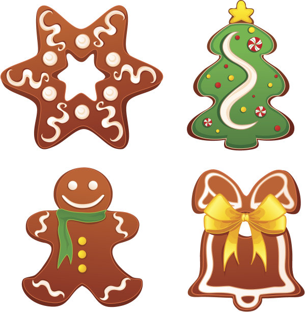 一份圣诞饼干图片下载