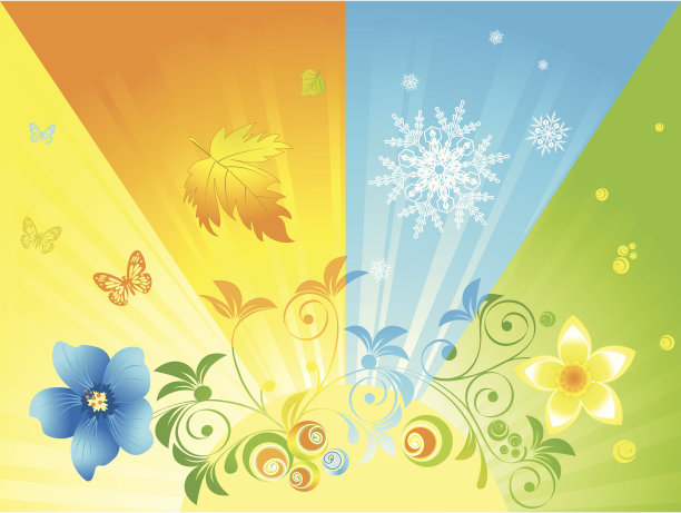 阳光明媚的季节图片下载