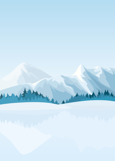 冬天的山图片下载