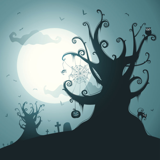 令人毛骨悚然的树图片下载