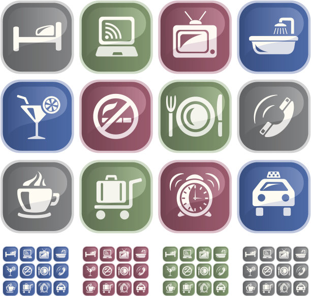 酒店的按钮图片下载