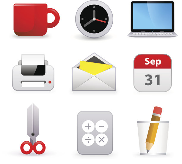 办公室的图标图片下载