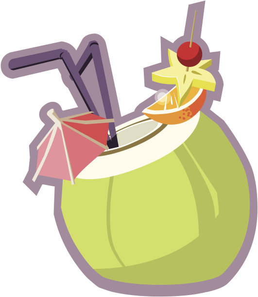 冰镇果汁朗姆酒图片下载