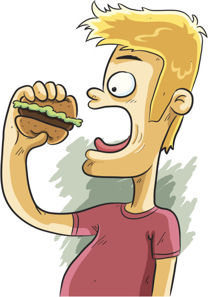 汉堡时间图片下载