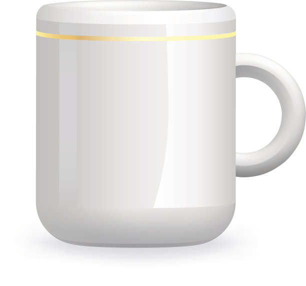 白色的杯子图片下载