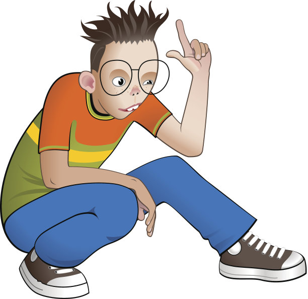 卡通男孩性格图片下载