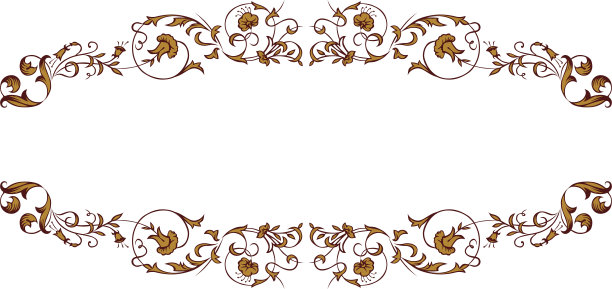 古董复古花边花边图片下载