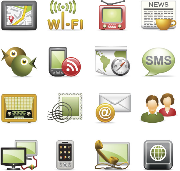 沟通的图标。图片下载