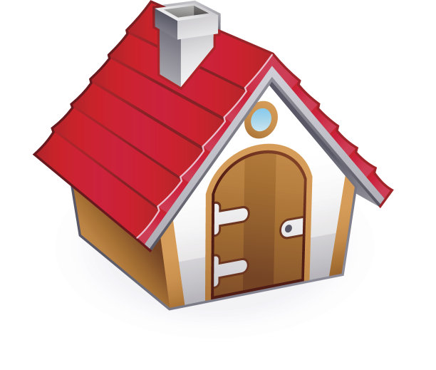 矢量插图的房子图标图片下载