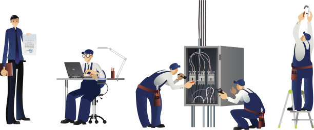 工作的男人图片下载