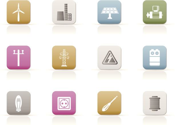 电力和电源图标图片下载
