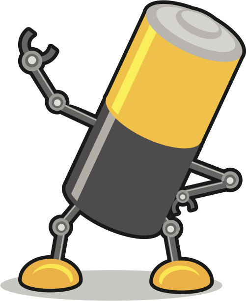 电池机器人示意图图片下载