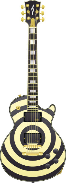 美丽的电吉他图片下载