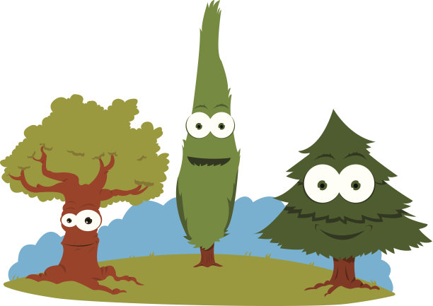 有趣的树图片下载