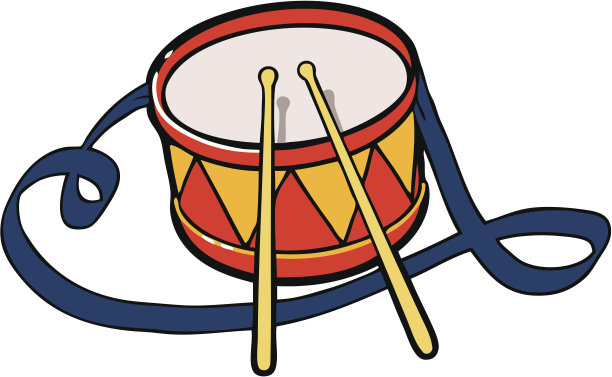 卡通鼓图片下载