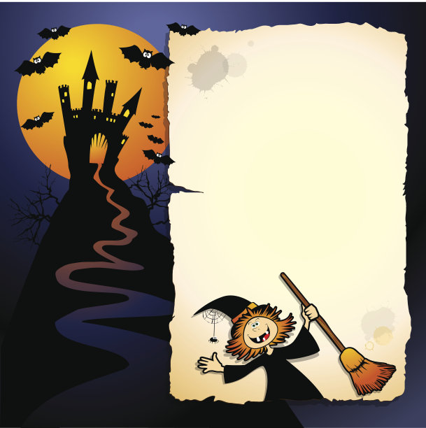 万圣节有趣的背景素材图片