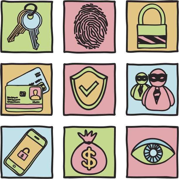 安全和黑客图标图片下载