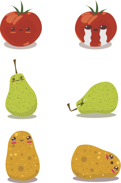 趣味水果套装2图片下载