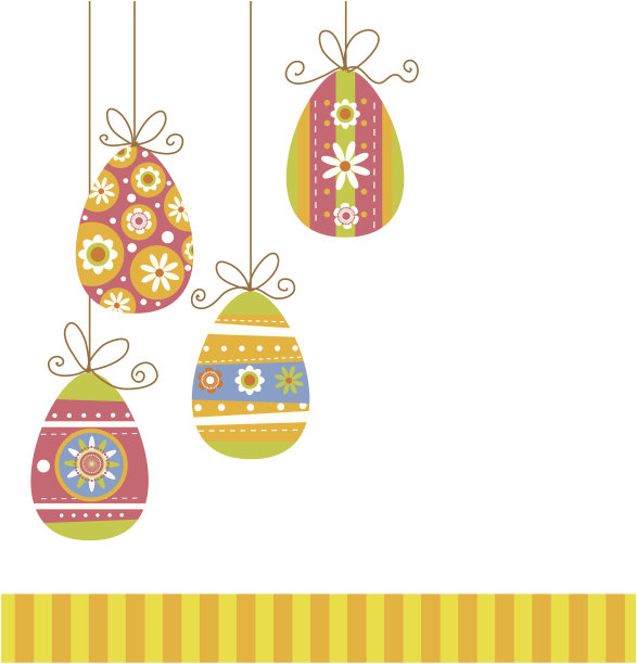 在复活节彩蛋图片下载