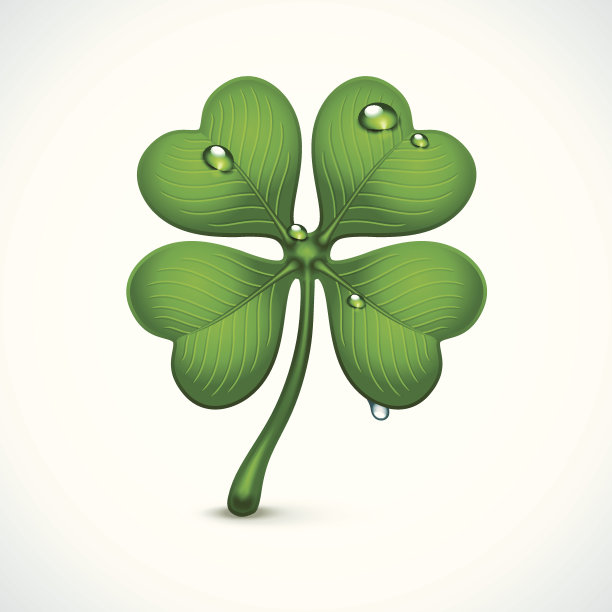 圣帕特里克节的三叶草图片下载
