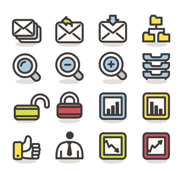 业务,网络图标集图片下载