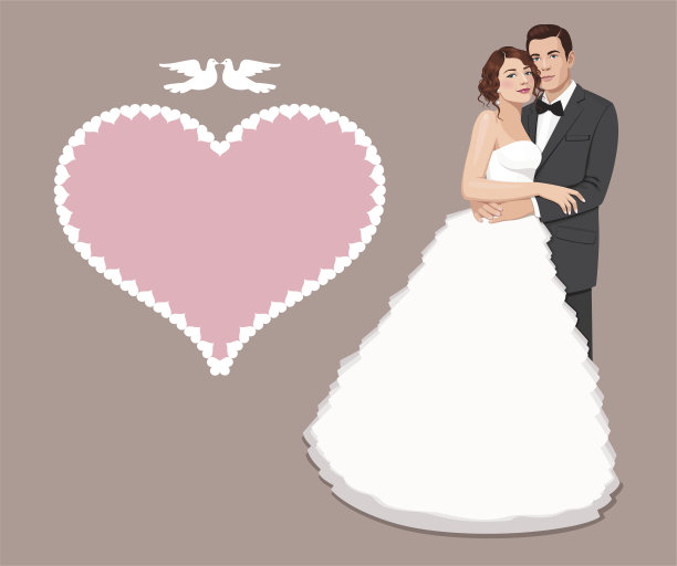 新娘和新郎图片下载