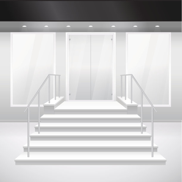 商店入口的计算机设计图片下载