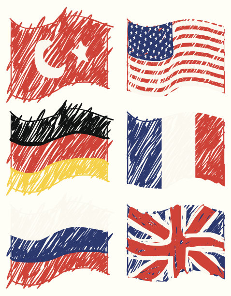 手绘矢量标志图片下载