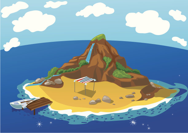 热带岛屿图片下载