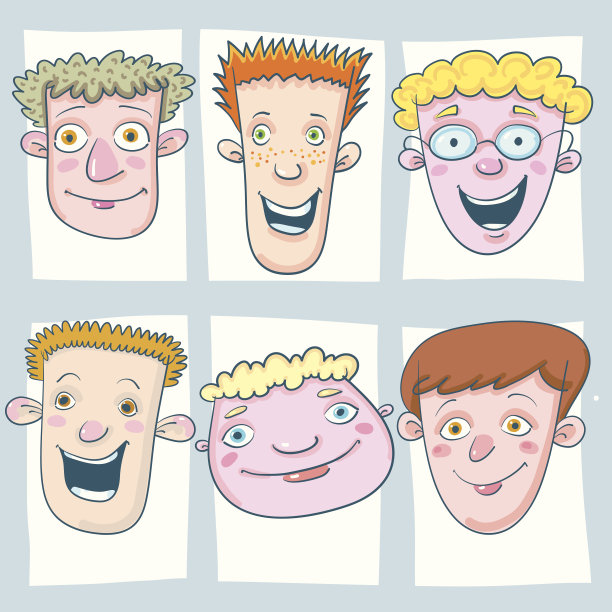 微笑的男孩。图片下载