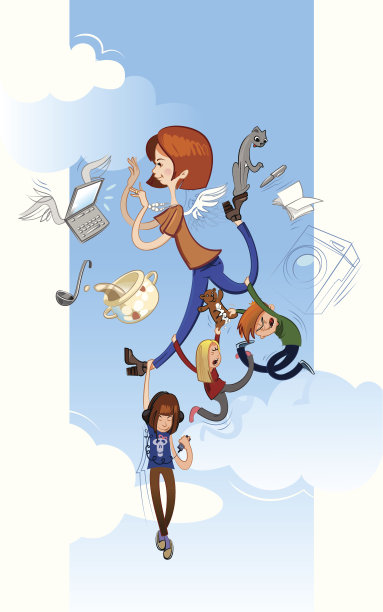 飞翔的女人图片下载