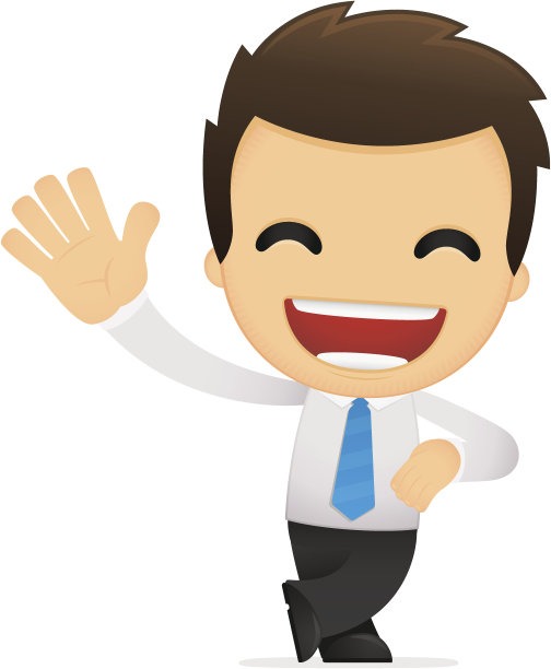 有趣的卡通办公室职员图片下载