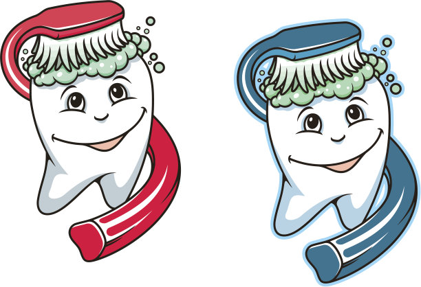 牙刷及牙膏图片下载