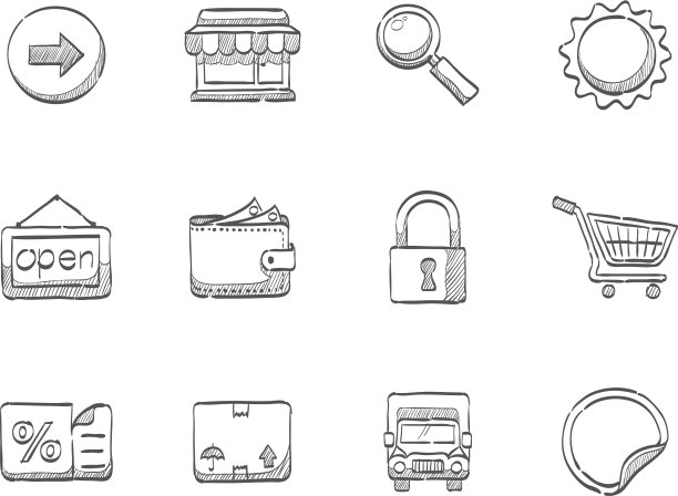 手绘插画素材ID：105644968