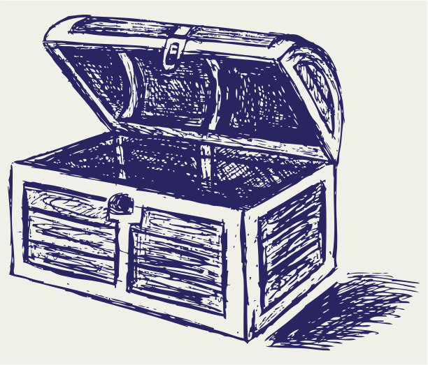 胸部草图图片下载