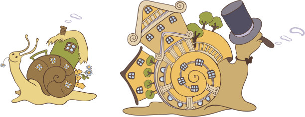 蜗牛的房子图片下载