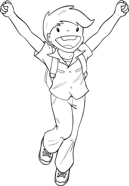 快乐男生跳图片下载