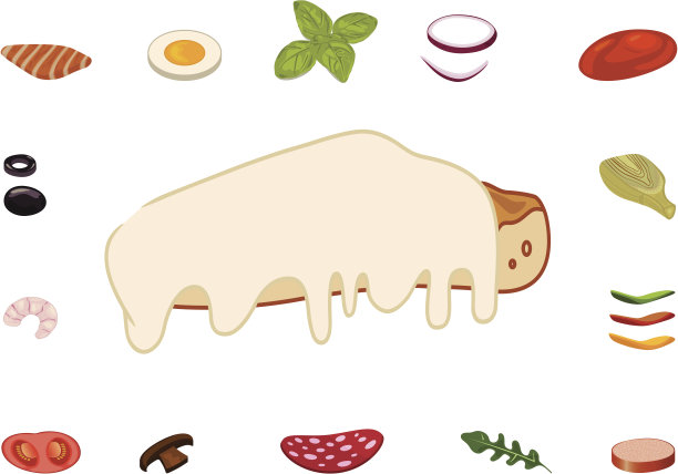 多吃点披萨图片下载