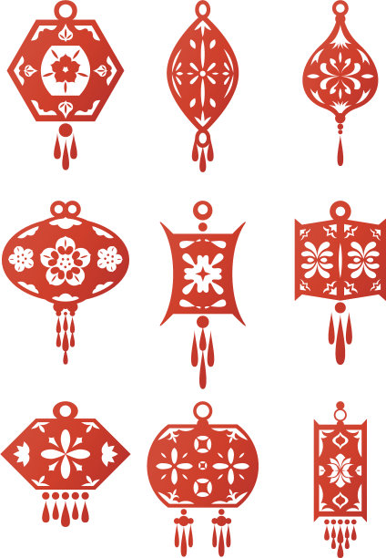 中国图形灯笼设计集图片下载