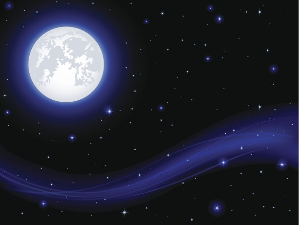 晚上的背景素材图片