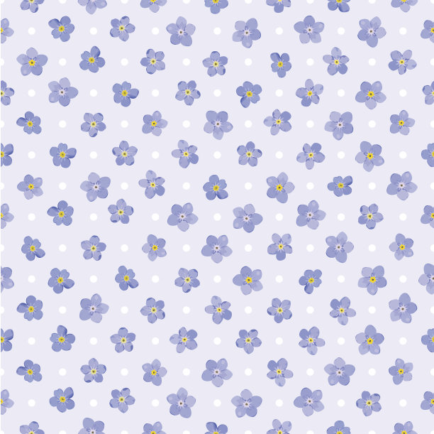 无缝的花卉图案。图片下载