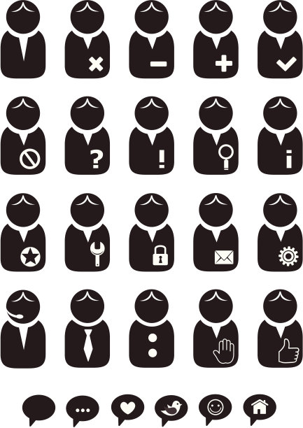 用户web图标与语音气泡图片下载