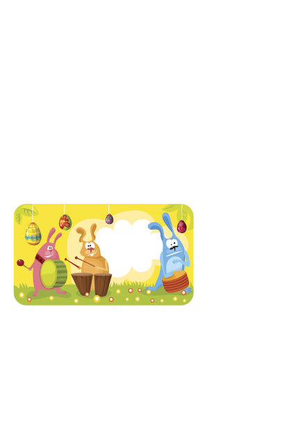 复活节卡片图片下载