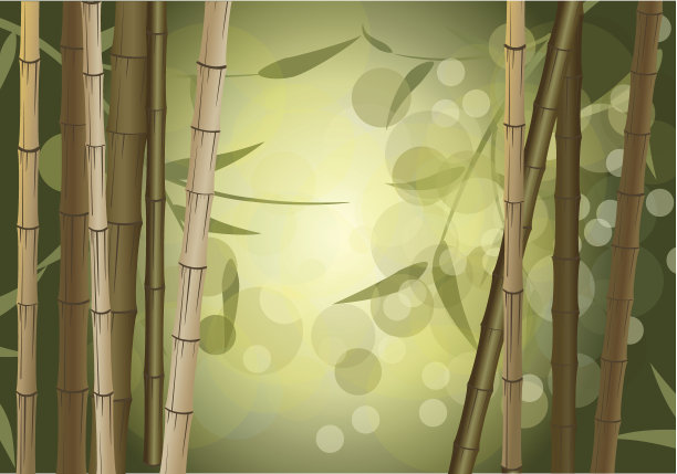 背景竹灌木丛图片下载