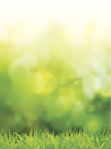 自然绿色背景与选择性焦点图片下载