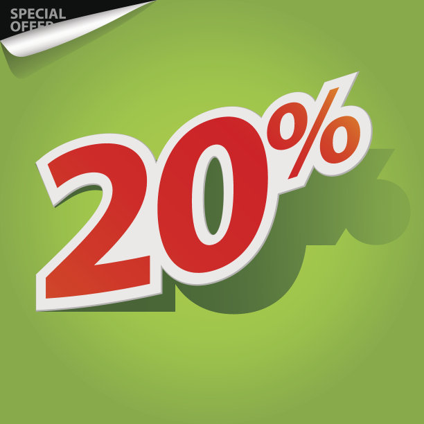 向量标签百分比图片下载