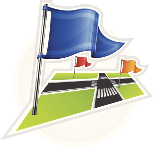 导航和旗帜图片下载