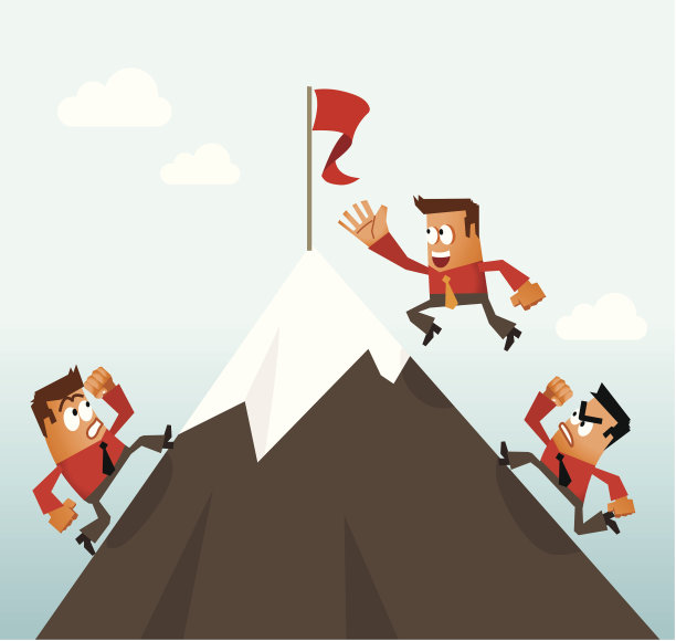 攀登事业巅峰图片下载